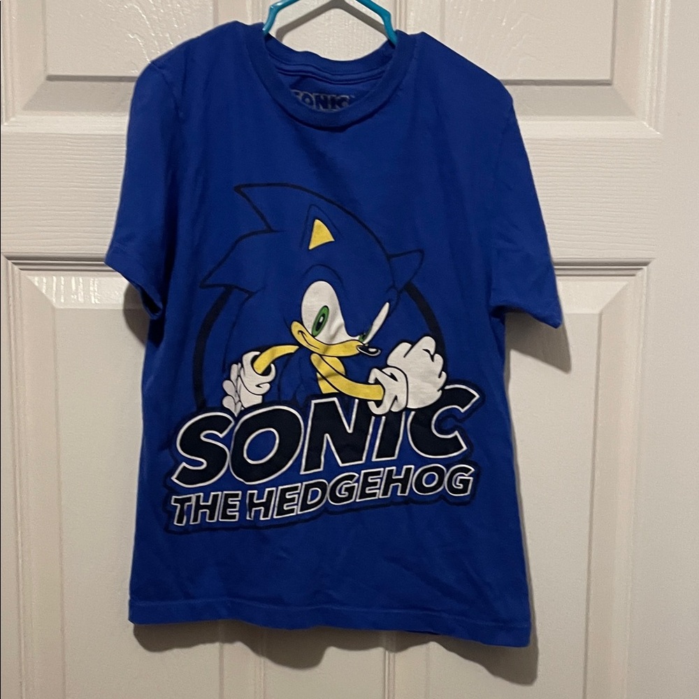 Blue Kids Sonic T-Shirt